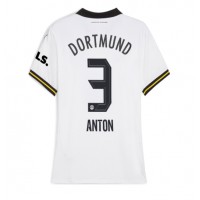 Borussia Dortmund Waldemar Anton #3 Tredjedrakt Dame 2024-25 Kortermet